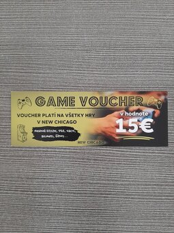 Poukážky (Vouchers) - 2