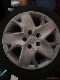 Plechové disky 5x114,3 R16 + pneu - 2