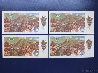 bankovky ČSSR 10Kčs 1986, 50Kčs 1987 - 2