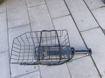 Nosič na bicykel s košíkom - 2