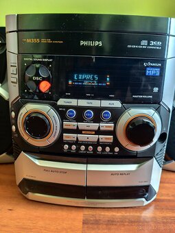 Predám zachovalú HIFI vežu Philips FW-M355 - 2