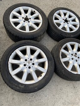 5x112 r18 elektrony gumy Mercedes s class w221 w216 - 2