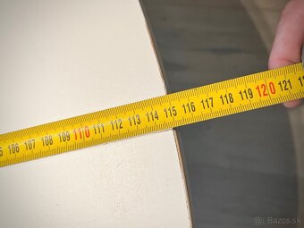 Okrúhly rozkladací jedálenský stôl. - 2