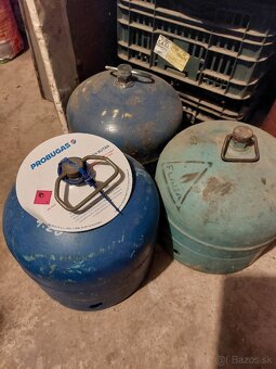 Propan butan fľaše 2kg - 2