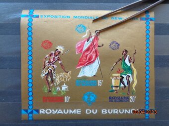 Poštové známky - BURUNDI .- - 2