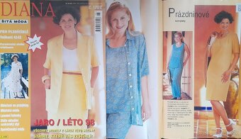 Moletka,Burda pre plnoštíhle,Diana - 2
