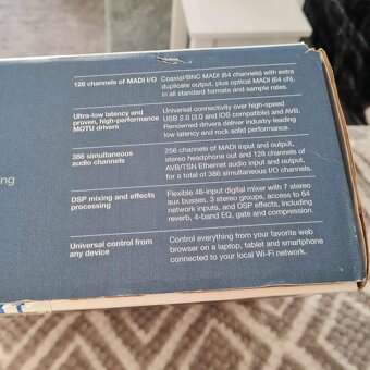 zvukova karta MOTU M64 MADI AVB USB - 2