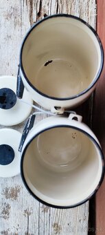 Smaltové kanvice, taniere - 2