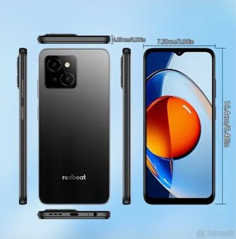 RedBeat E3 Android14 & 2.0 GHz Octa-Core &12GB RAM+256GB ROM - 2