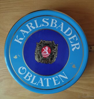 Retro plechové dózy - ČAJ a iné - 2