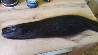Vrkoč - cop rovný extra dlhý 60 cm na štipci - 2