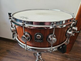 Predám rytmik NATAL 14x5.5 pure stave walnut - 2