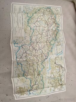 Stará mapa cestovný poriadok - 2