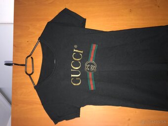 GUCCI black damske tricko S - 2