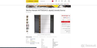 skriňa čisto nová - 2