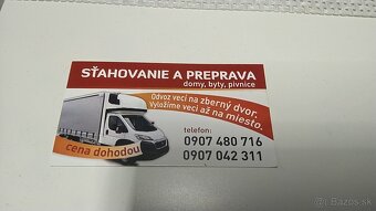 Sťahovanie a preprava - 2