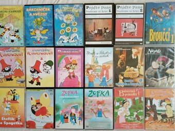 Orig.DVD detske a teenager.od 2 eur - 2