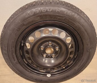 Originálna zimná sada VW - 5x112 r16 + 205/60 r16 96H - 2