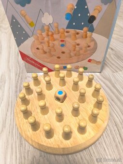 Drevené pexeso a knižka - 2