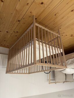 IKEA postielka SNIGLAR + madrac PLUTIG - 2