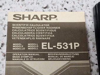 SCIENTIFIC CALCULATOR / SHARP EL-531P kalkulator kalkulačka - 2