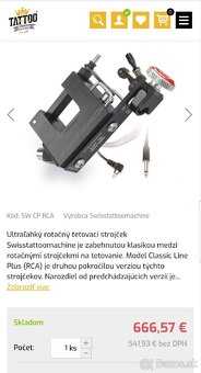 Swisstattoomachine tetovací strojček - 2