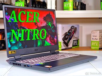 Herný notebook ACER NITRO | RTX 4060 MUX | i7-12650 | DDR5 - 2