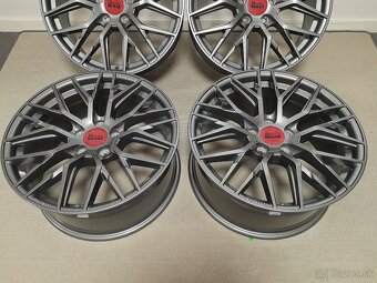 Alu disky R18 5x112 Et45 8J MAM RS4 PP Seat Audi Vw Škoda - 2