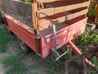 vlečka za malotraktor mini - 2