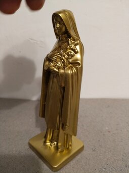 St. Theresia kovová soška - 2
