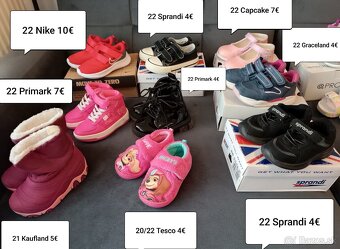 Topánky pre dievcatko 20, 21, 22 a 23 - 2