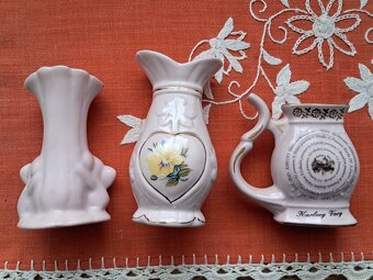 Dekorácia - ružový porcelán - 2