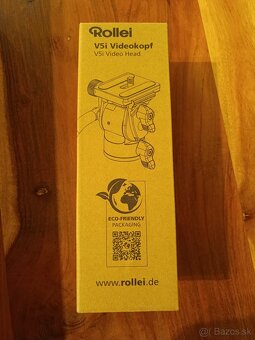 Nová statívová video hlava Rollei V5i - 2