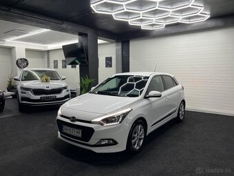 Hyundai i20 Style 2017 1.2 62kw benzin vyhrievané sedadlá - 2