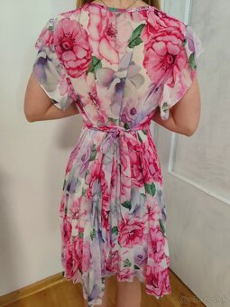 Kvetinove saty univelkost pre S,M,L - 2