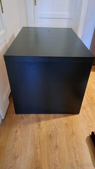 Ikea čierny Expedit (Kallax) písací stôl - 2