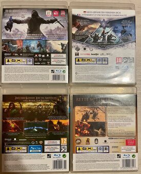 PlayStation 3 Lord of the Rings 4x hra - 2