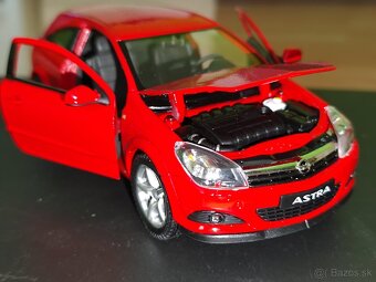 Predám tento nový Kovový model Opel Astra GTC 2005 v mierke - 2