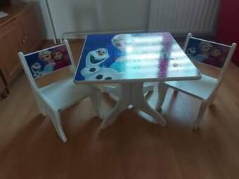 Becks stolík + 2x stolička Frozen II - 2