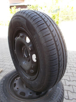 Plechové disky VW Polo 5x100 + 165/70R14 - 2