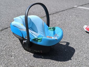 Autosedačka vajíčko CYBEX Aton S2 i-Size Beach Blue - 2