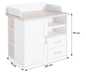 Prebaľovací pult - 2