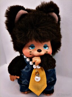 💖Mončičák moncicák monchhichi vzácné Nyamy kotě PELZI - 2