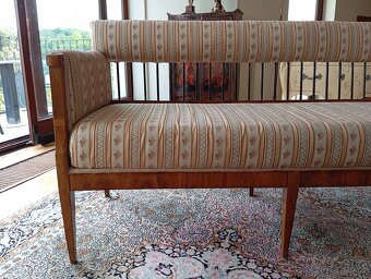 AKCIA ✨Vzácna Biedermeier pohovka z r. 1830✨ - 2