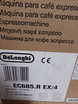 Predám nový kávovar Delonghi a mlynček na kávu Bosh - 2
