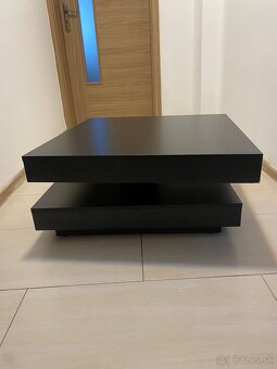 Konferenčný stolík Berlin čierny - 2