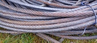 Predám oceľové lano 12 mm - 2