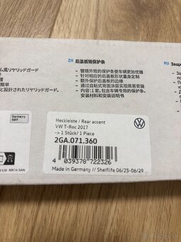 Lišta kufra na VW T-ROC - 2