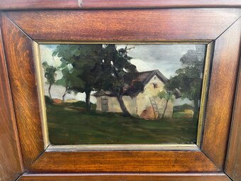 starý obraz Jászay József - 2