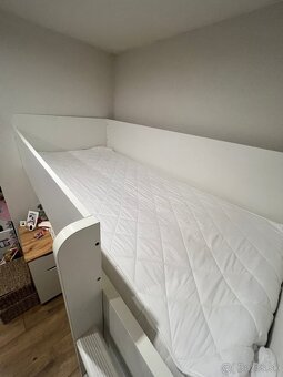 Poschodová posteľ  + skriňa - 2